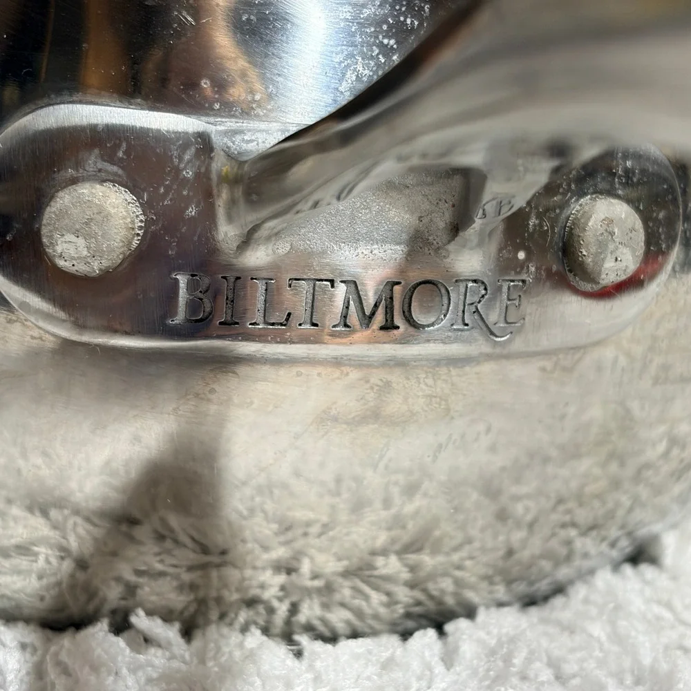 Biltmore For Your Home Stainless Steel 1.5 Qt Saucepan Vented Glass Lid 5.5in